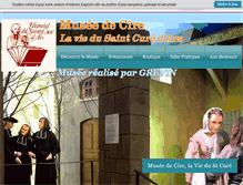 Tablet Screenshot of musee-ars.org